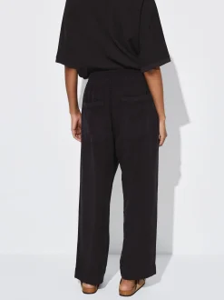 PARFOIS Pantal&oacute;n 100% Lyocell Negro Fashion
