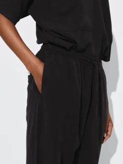 PARFOIS Pantal&oacute;n 100% Lyocell Negro Fashion