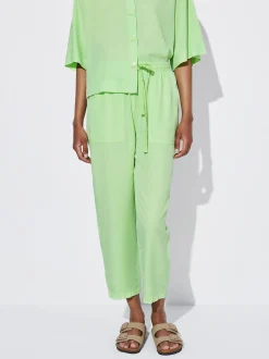 PARFOIS Pantal&oacute;n 100% Lyocell Amarillo Discount