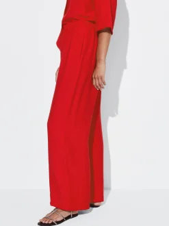 PARFOIS Pantal&oacute;n Cintura El&aacute;stica Rojo Store