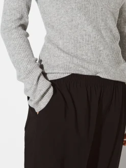 PARFOIS Pantal&oacute;n Cintura El&aacute;stica Negro Discount
