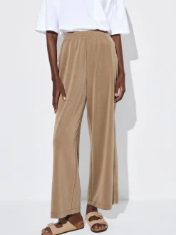 PARFOIS Pantal&oacute;n Cintura El&aacute;stica Caqui Outlet