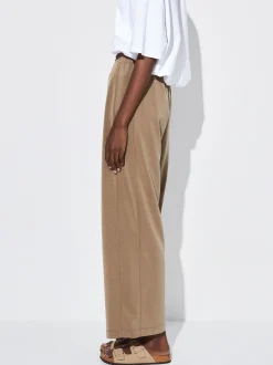 PARFOIS Pantal&oacute;n Cintura El&aacute;stica Caqui Outlet