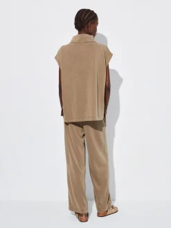 PARFOIS Pantal&oacute;n Cintura El&aacute;stica Caqui Outlet