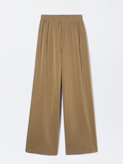 PARFOIS Pantal&oacute;n Cintura El&aacute;stica Caqui Outlet