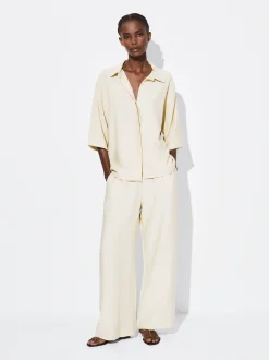 PARFOIS Pantal&oacute;n Cintura El&aacute;stica Beige Sale