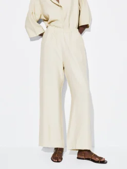 PARFOIS Pantal&oacute;n Cintura El&aacute;stica Beige Sale
