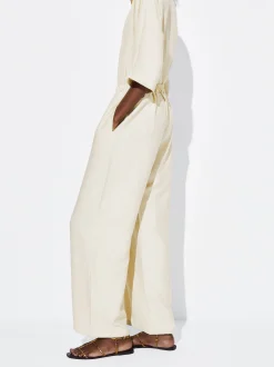 PARFOIS Pantal&oacute;n Cintura El&aacute;stica Beige Sale