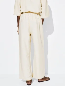 PARFOIS Pantal&oacute;n Cintura El&aacute;stica Beige Sale