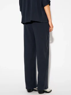 PARFOIS Pantal&oacute;n De Lyocell Cintura El&aacute;stica Azul Online