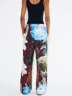 PARFOIS Pantal&oacute;n Fluido Con Cintura El&aacute;stica Multicor New