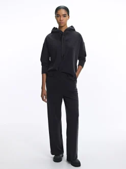 PARFOIS Pantal&oacute;n Fluido Con Cintura El&aacute;stica Gris Outlet