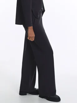 PARFOIS Pantal&oacute;n Fluido Con Cintura El&aacute;stica Gris Outlet