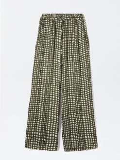 PARFOIS Pantal&oacute;n Fluido Estampado Caqui Store