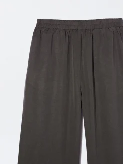 PARFOIS Pantal&oacute;n Lyocell Animal Print Gris Hot