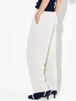 PARFOIS Pantal&oacute;n Modal Cintura El&aacute;stica Blanco Best Sale