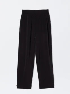 PARFOIS Pantal&oacute;n Modal Cintura El&aacute;stica Gris Best Sale
