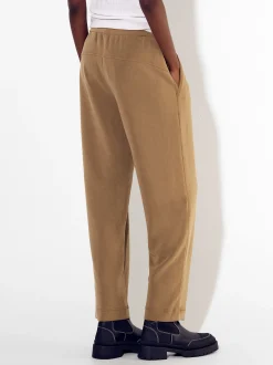 PARFOIS Pantal&oacute;n Modal Cintura El&aacute;stica Camel Discount