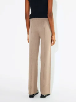 PARFOIS Pantal&oacute;n Recto De Punto Camel Best