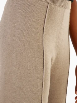 PARFOIS Pantal&oacute;n Recto De Punto Camel Best