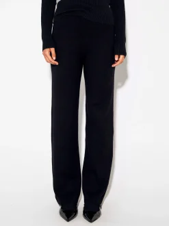 PARFOIS Pantal&oacute;n Recto De Punto Negro Store