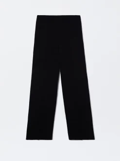 PARFOIS Pantal&oacute;n Recto De Punto Negro Store