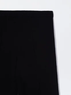 PARFOIS Pantal&oacute;n Recto De Punto Negro Store
