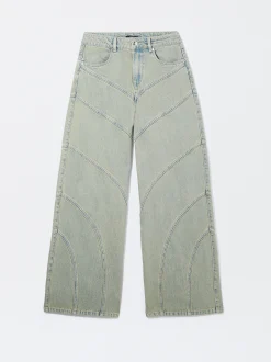 PARFOIS Pantal&oacute;n Vaquero De Tiro Medio Azul Sale