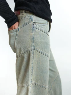 PARFOIS Pantal&oacute;n Vaquero De Tiro Medio Azul Sale