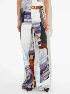 PARFOIS Pantal&oacute;n Vaquero Estampado Multicor Discount