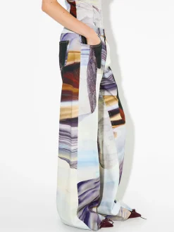 PARFOIS Pantal&oacute;n Vaquero Estampado Multicor Discount