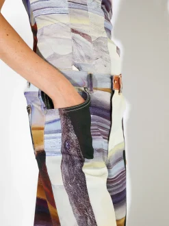 PARFOIS Pantal&oacute;n Vaquero Estampado Multicor Discount