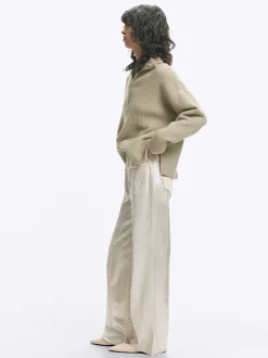 PARFOIS Pantal&oacute;n Vaquero Metalizado Beige Sale