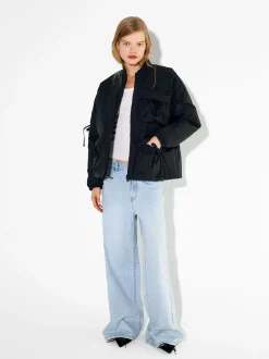 PARFOIS Pantal&oacute;n Vaquero Wide Leg Azul Best