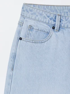 PARFOIS Pantal&oacute;n Vaquero Wide Leg Azul Best