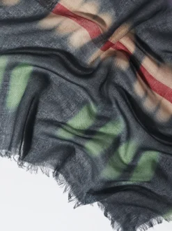 PARFOIS Pa&ntilde;uelo Con Estampado Gris Shop