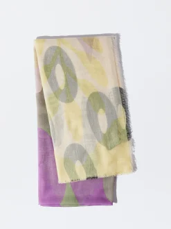 PARFOIS Pa&ntilde;uelo Con Estampado Verde Fashion