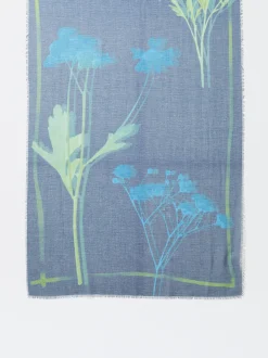 PARFOIS Pa&ntilde;uelo Con Estampado Azul Marino Shop