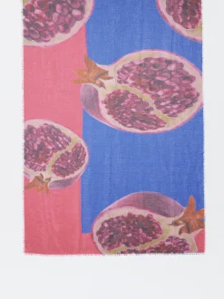PARFOIS Pa&ntilde;uelo Con Estampado Azul Sale