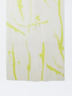 PARFOIS Pa&ntilde;uelo Con Estampado Amarillo Flash Sale