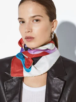 PARFOIS Pa&ntilde;uelo Cuadrado Estampado Multicor Discount