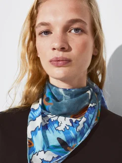 PARFOIS Pa&ntilde;uelo Cuadrado Estampado Multicor Discount