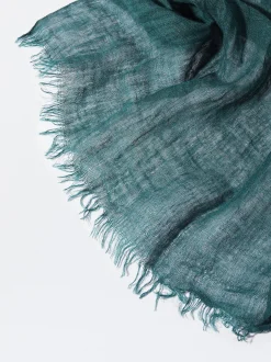 PARFOIS Pa&ntilde;uelo De Ceremonia De Lino Verde Outlet