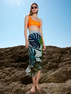 PARFOIS Pa&ntilde;uelo Estampado Verde Hot