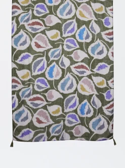 PARFOIS Pa&ntilde;uelo Estampado Caqui Cheap