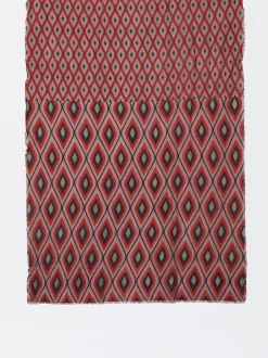PARFOIS Pa&ntilde;uelo Estampado Rojo Clearance
