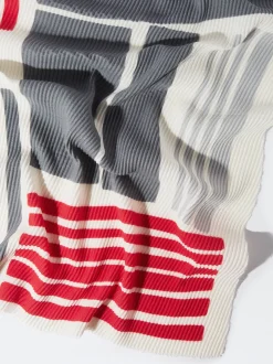 PARFOIS Pa&ntilde;uelo Plisado Estampado Multicor Outlet