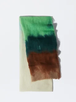 PARFOIS Pa&ntilde;uelo Tie-Dye Con Lino Multicor Fashion