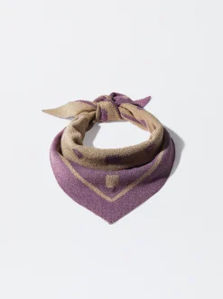 PARFOIS Pa&ntilde;uelo Tipo Diadema Tejido Metalizado Multicor Cheap