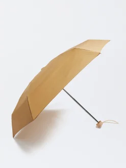 PARFOIS Paraguas Peque&ntilde;o Beige Cheap